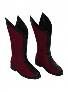 Deadpool & Wolverine Halloween Cosplay Wolverine Brown Battle Suit Accessories Red Boots