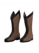 Deadpool & Wolverine Halloween Cosplay Wolverine Brown Battle Suit Accessories Brown Boots