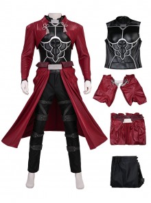 Fate Stay Night Halloween Cosplay Emiya Archer Red A Costume Set Without Shoes