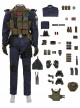 Game Delta Force Halloween Cosplay Wei Long Dragon Costume Set Without Jet Pack