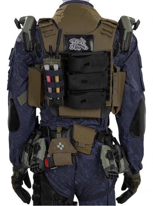 Game Delta Force Halloween Cosplay Wei Long Dragon Costume Set Without Jet Pack