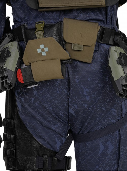Game Delta Force Halloween Cosplay Wei Long Dragon Costume Set Without Jet Pack