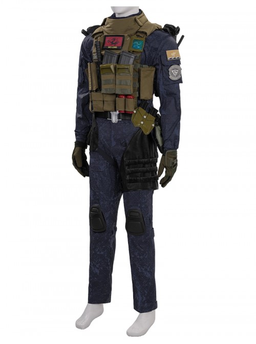 Game Delta Force Halloween Cosplay Wei Long Dragon Costume Set Without Jet Pack