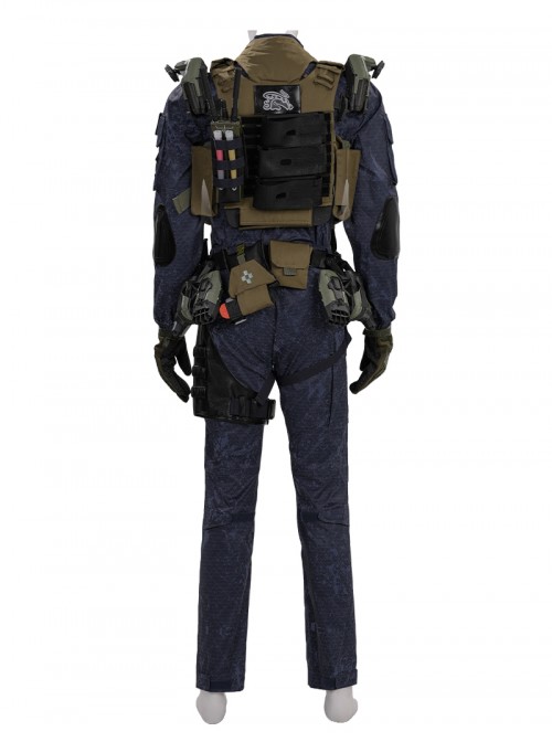 Game Delta Force Halloween Cosplay Wei Long Dragon Costume Set Without Jet Pack