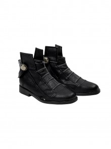 Clair Obscur Expedition 33 Halloween Cosplay Gustav Accessories Black Shoes