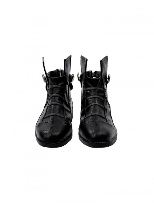 Clair Obscur Expedition 33 Halloween Cosplay Gustav Accessories Black Shoes
