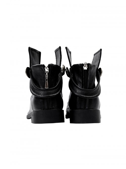 Clair Obscur Expedition 33 Halloween Cosplay Gustav Accessories Black Shoes