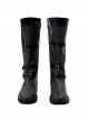 Wizardry V Heart Of The Maelstrom Halloween Cosplay The Witcher Geralt Accessories Black Boots