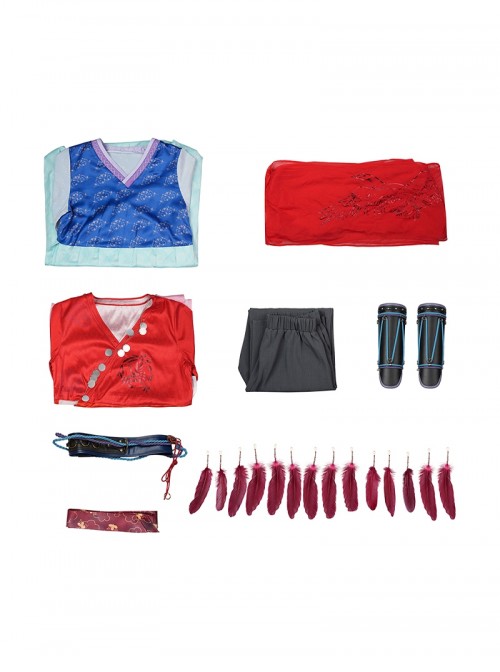 Game Where Winds Meet Halloween Cosplay An Liuli Costume Set
