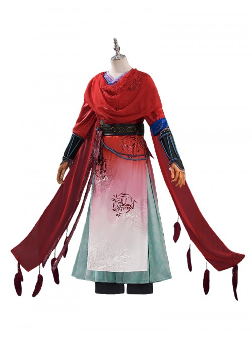 Game Where Winds Meet Halloween Cosplay An Liuli Costume Set