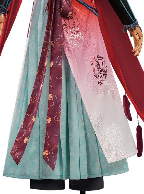 Game Where Winds Meet Halloween Cosplay An Liuli Costume Set