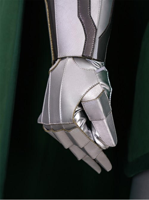 Marvel Tokon Fighting Souls Halloween Cosplay Doctor Doom Costume Set Without Mask