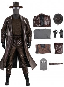 Spider Noir Halloween Cosplay Noir Spider Man Costume Set Without Shoes