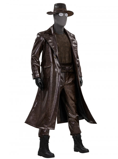 Spider Noir Halloween Cosplay Noir Spider Man Costume Set Without Shoes