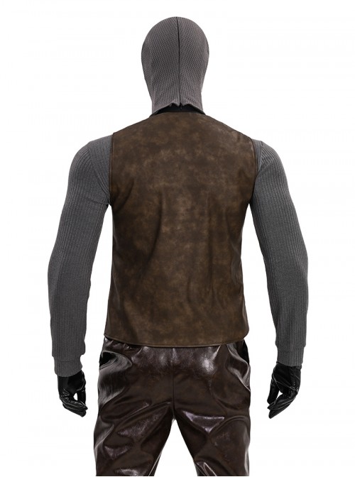 Spider Noir Halloween Cosplay Noir Spider Man Costume Set Without Shoes