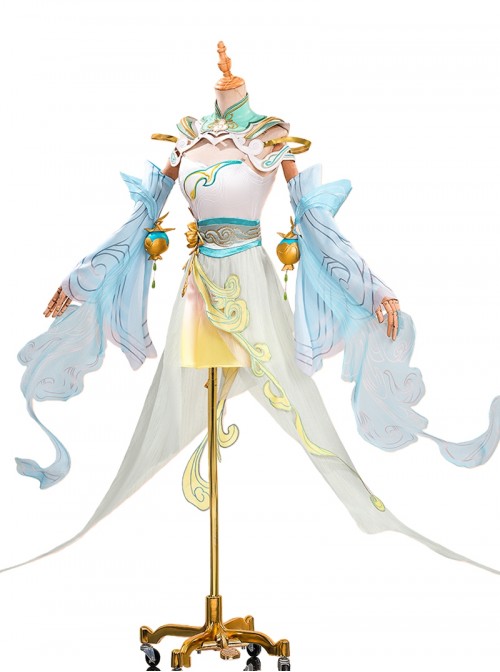 Game Honor Of Kings Halloween Cosplay Gongsun Li Yunnuo Qianshan Costume Set