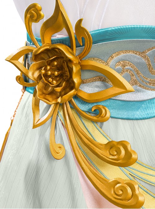 Game Honor Of Kings Halloween Cosplay Gongsun Li Yunnuo Qianshan Costume Set