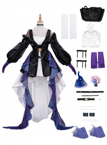 Game Arknights Halloween Cosplay Highmore Costume Set