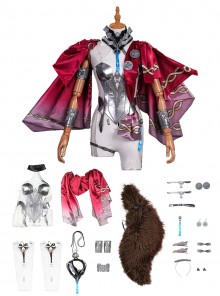 Game Wuthering Waves Halloween Cosplay Lupa Costume Set
