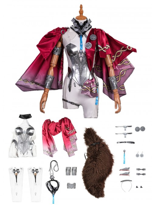 Game Wuthering Waves Halloween Cosplay Lupa Costume Set