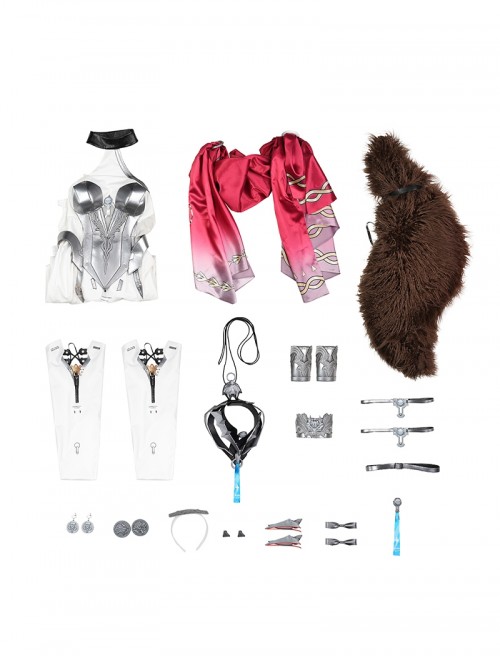 Game Wuthering Waves Halloween Cosplay Lupa Costume Set