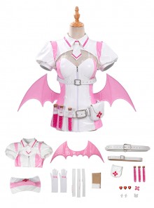Game Muse Dash Halloween Cosplay Nocturne Bloodheir Buro Costume Set
