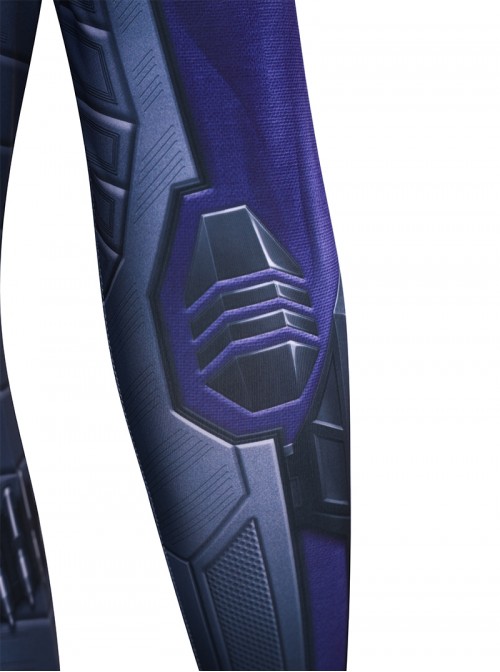 Game Marvels Spider Man 2 Halloween Cosplay Spider Man Miles Morales Purple Reign Bodysuit Costume Set
