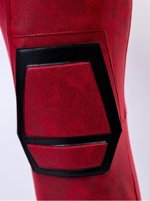 Movie Deadpool 2 Halloween Cosplay Deadpool High End Version Costume Set Without Shoes And Helmet And Props
