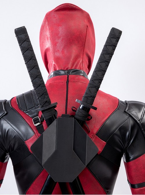 Movie Deadpool 2 Halloween Cosplay Deadpool High End Version Costume Set Without Shoes And Helmet And Props