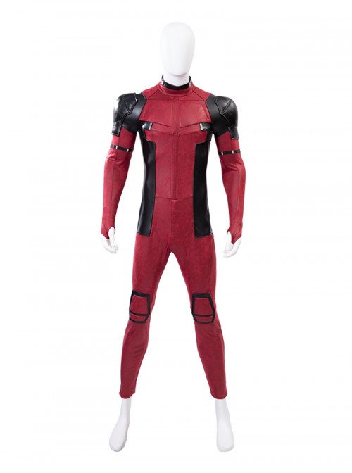 Movie Deadpool 2 Halloween Cosplay Deadpool High End Version Costume Set Without Shoes And Helmet And Props