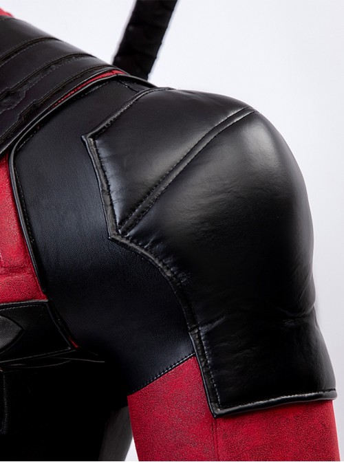 Movie Deadpool 2 Halloween Cosplay Deadpool High End Version Costume Set Without Shoes And Helmet And Props