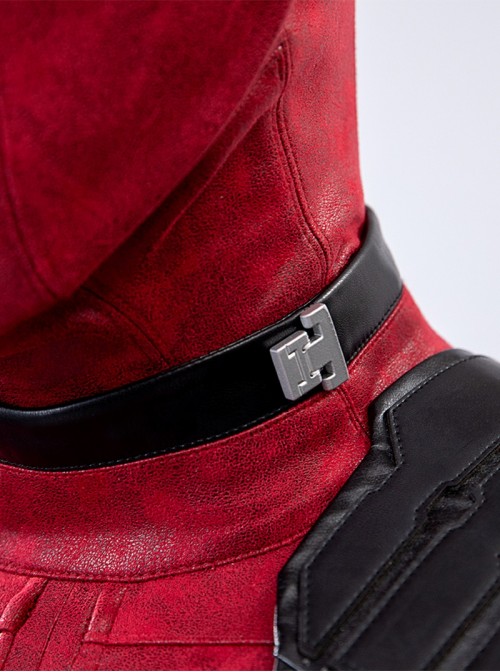 Movie Deadpool 2 Halloween Cosplay Deadpool High End Version Costume Set Without Shoes And Helmet And Props
