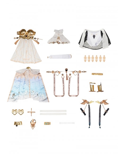 Game Wuthering Waves Halloween Cosplay Iuno Costume Set Without Shoes