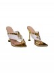 Game Wuthering Waves Halloween Cosplay Iuno Accessories High Heel Sandals