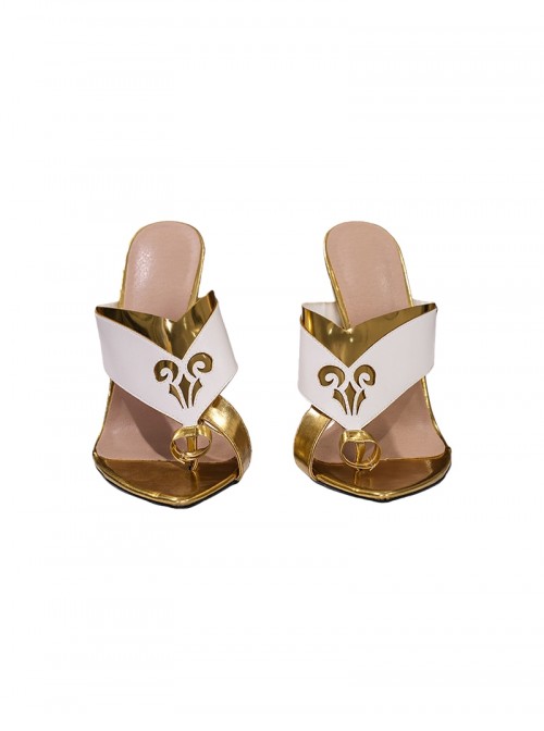 Game Wuthering Waves Halloween Cosplay Iuno Accessories High Heel Sandals