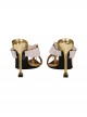 Game Wuthering Waves Halloween Cosplay Iuno Accessories High Heel Sandals