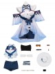 Game Arknights Halloween Cosplay Skadi Riding The Waves Costume Set