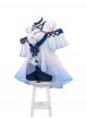 Game Arknights Halloween Cosplay Skadi Riding The Waves Costume Set