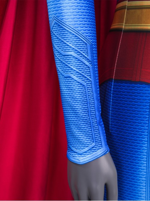 Movie Superman Halloween Cosplay Supergirl Bodysuit Costume Set