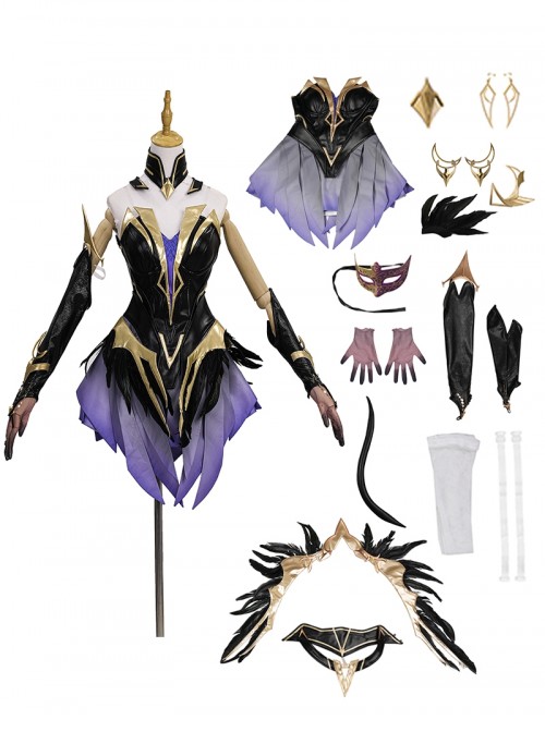 Marvel Rivals Halloween Cosplay Dagger Twin Dance Partner Costume Set Without Shoes