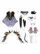 Marvel Rivals Halloween Cosplay Dagger Twin Dance Partner Costume Set Without Shoes