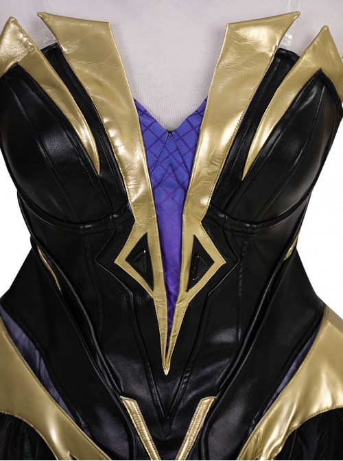 Marvel Rivals Halloween Cosplay Dagger Twin Dance Partner Costume Set Without Shoes
