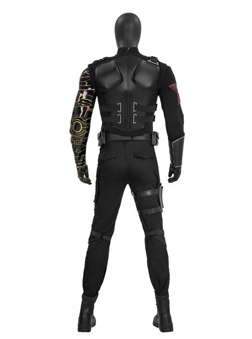 Movie Thunderbolts Halloween Cosplay Winter Soldier Bucky New Avengers Battle Suit Costume Set Without Shoes