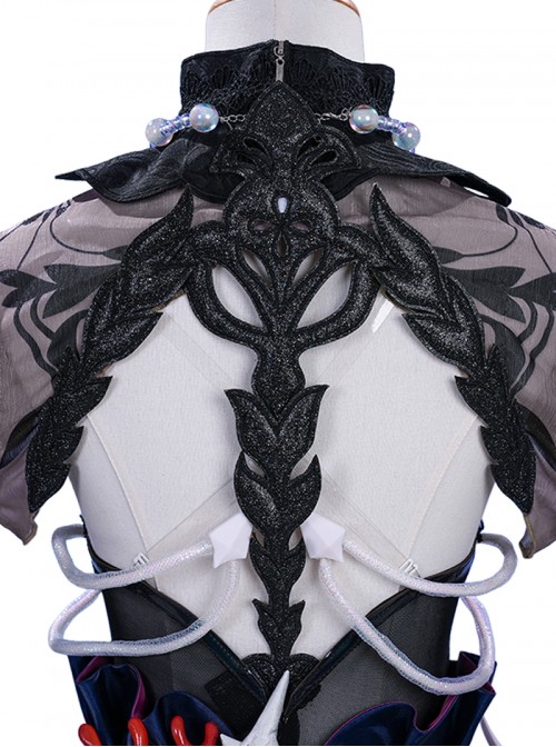 Game Honkai Star Rail Halloween Cosplay Helektra Costume Set