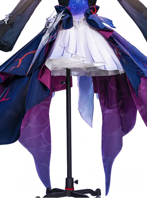 Game Honkai Star Rail Halloween Cosplay Helektra Costume Set