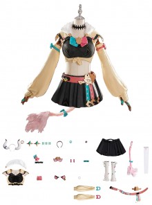 Game Genshin Impact Halloween Cosplay Varesa Costume Set