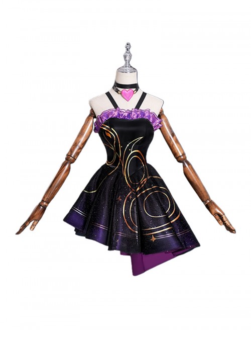Game Honor Of Kings Halloween Cosplay Shao Siyuan Divination Secret Costume Set