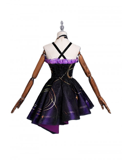 Game Honor Of Kings Halloween Cosplay Shao Siyuan Divination Secret Costume Set