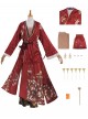 Game Where Winds Meet Halloween Cosplay Han Xiang Xun Costume Set