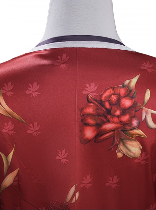 Game Where Winds Meet Halloween Cosplay Han Xiang Xun Costume Set